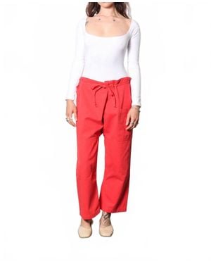 Gil Rodriguez El Tigre Long Sleeve Bodysuit - Red