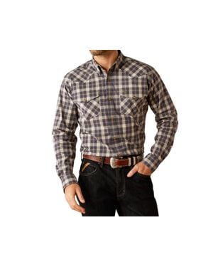 Ariat Relentless Pursuit Long Sleeve Snap Shirt - Black