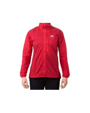 Mountain Equipment Aerofoil Full Zip Hooded Jacket - Red