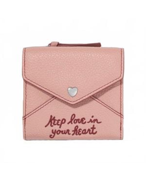 Brighton All My Lovin Compact Wallet - Pink