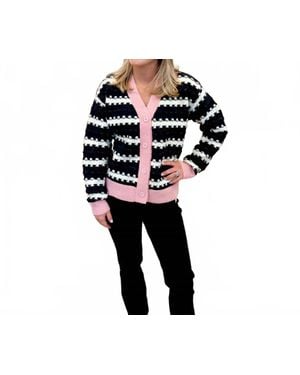 WILD PONY Alice Cardigan - Black