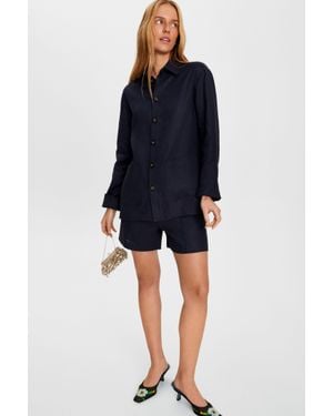 Sleeper Linen Shorts - Blue