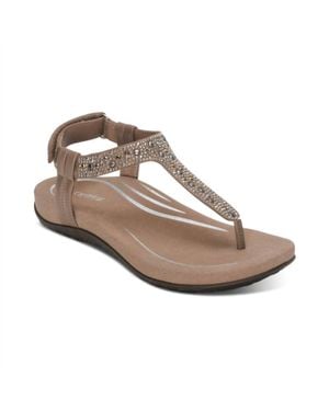 Aetrex Marni Sandal - Metallic