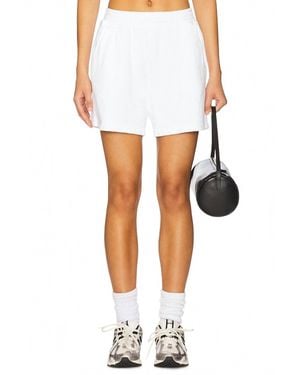 PERFECTWHITETEE Bari French Terry Short - White