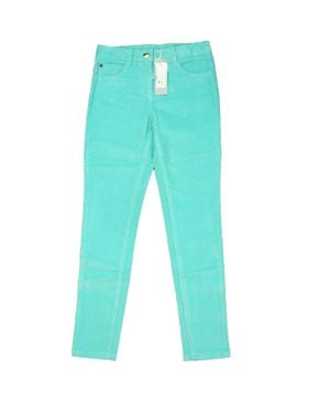 Jacadi Girls Corduroy Pants Size: 6Y 8Y - Blue
