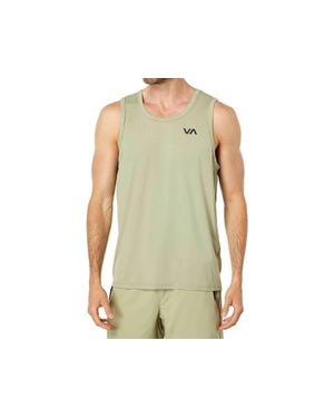 RVCA Sport Vent Tank Top - Green