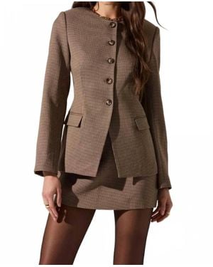 Astr Bellmere Jacket - Brown