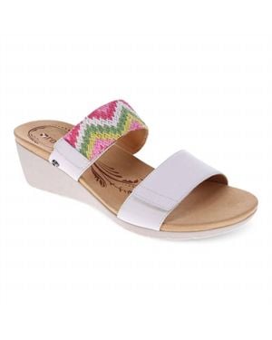 Revere Sorrento Wedge Sandal - Multicolor