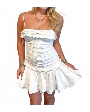 Sky To Moon Angel Hour Mini Dress - White