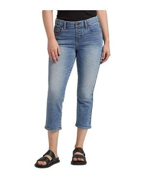 Jag Maya Mid Rise Capri Jean - Blue