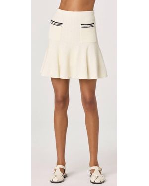 Astr Dynasty Sweater Skirt - Natural