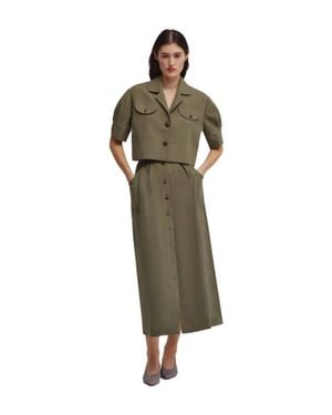 Blazé Milano Midday Sun Ninja Midi Skirt - Green