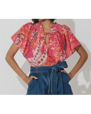Cleobella Ayaz Blouse - Red