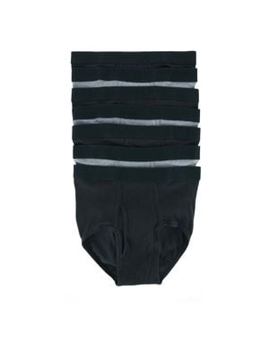 Hanes Comfort Tagless Briefs (7 Pack) - Black