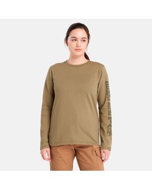 Timberland Pro Core Long-Sleeve T-Shirt - Green
