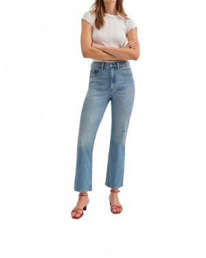 DAZE Soho Crop Flare Jeans - Blue