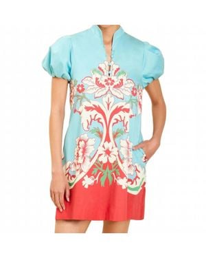mestiza Elliana Mini Dress - Blue