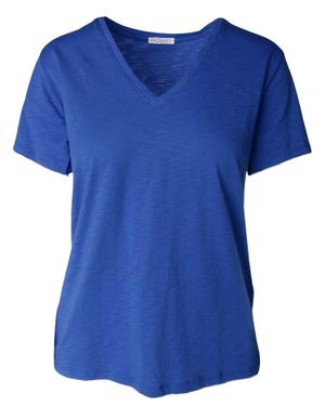 ANONYM APPAREL V-Neck Jersey Tee - Blue