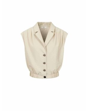 Riviera Crop Tailor Jacket - White