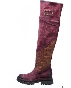 A.s.98 Dewey Boot - Purple