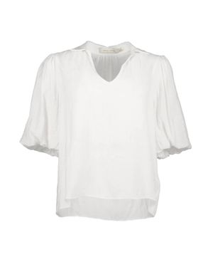 Bishop + Young Sofia Bubble Sleeve Top - White
