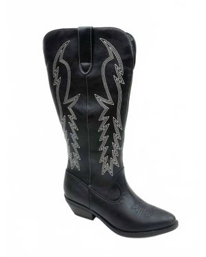 Ccocci Classic Western Boots - Black
