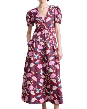Apiece Apart Dia Maxi Dress - Purple
