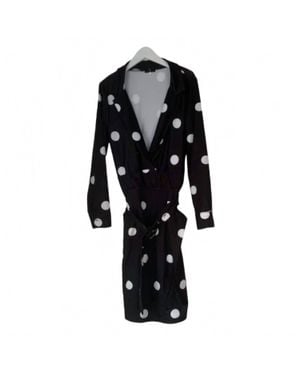 GAJE Polka Dot Dress - Black