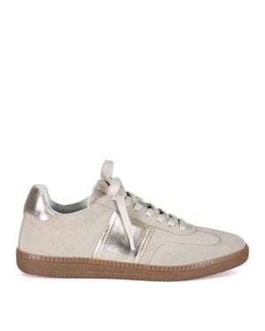 Diba True This Tie Lace-Up Suede Sneakers - Multicolor