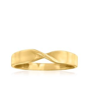 Canaria Fine Jewelry Canaria 10Kt Twisted Ring - Yellow