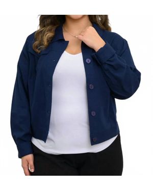 Blue Sky Clothing Co Colleen Jacket - Blue