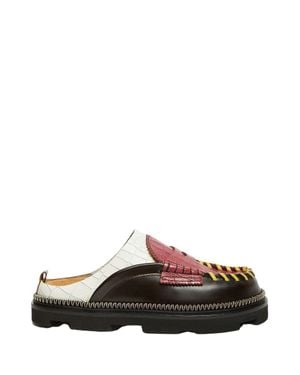 Colville College Chunky Mules - Multicolor