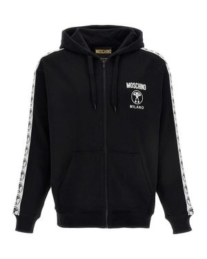 パーカー・フーディ MOSCHINO Men Hoodies 251ZZV17020228 1555 BLACK Moschino Hoodies for Men - Shop Now on FARFETCH