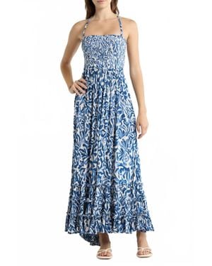 Elan Coralina Maxi Dress - Blue