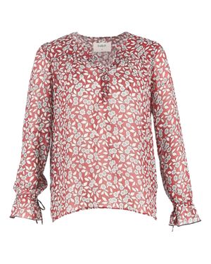 Ba&sh Beatrix Floral Top - Pink