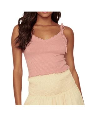 Lost + Wander Marilyn Love Knit Cami - Brown