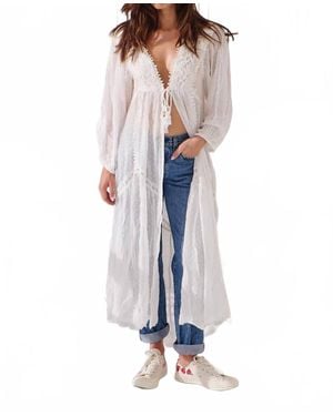 Free People Spring Fling Robe - Blue