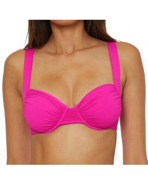 Becca Color Code Underwire Azalea Top - Purple