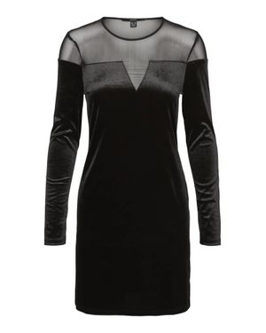 Vero Moda Carolina Long Sleeve Dress - Black