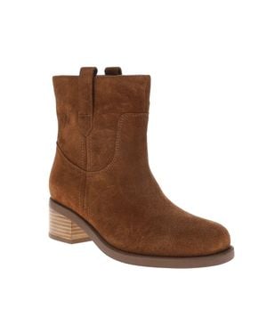 Seychelles Cozy Boots 'Sb Suede Block Heel Ankle Bootie Zogg3273 - Brown