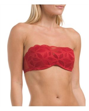 Antigel Stricto Sensuelle Strapless Bra - Red