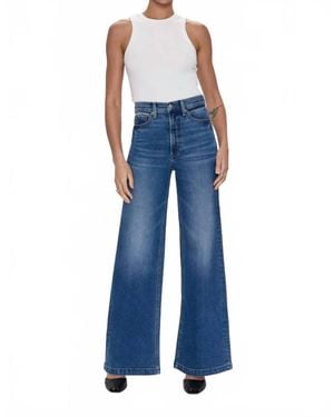 Pistola Lana High Rise Ultra Wide Leg Jeans - Blue