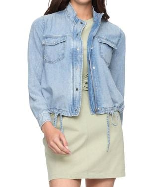 Flag & Anthem Wilma Utility Cropped Jacket - Blue
