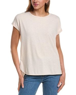 Ichi Ihrebel High-Low T-Shirt - White