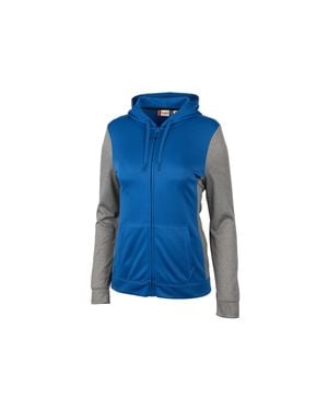 Clique Helsa Sport Colorblock Lady Full Zip Jacket - Blue