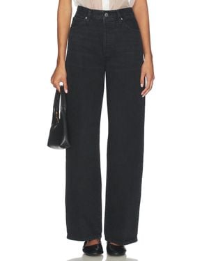 FRAME Collegiate High Rise Jeans - Black