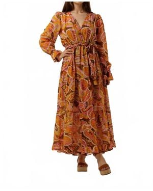 Devotion Twins Martselo Midi Dress - Brown