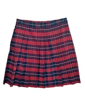 Classroom Uniforms Girl's Knife Pleat Skirt - Red