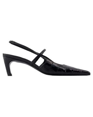 TOTEME The Sharp Slingback - Black