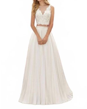 Mori Lee Melina Wedding Dress - White